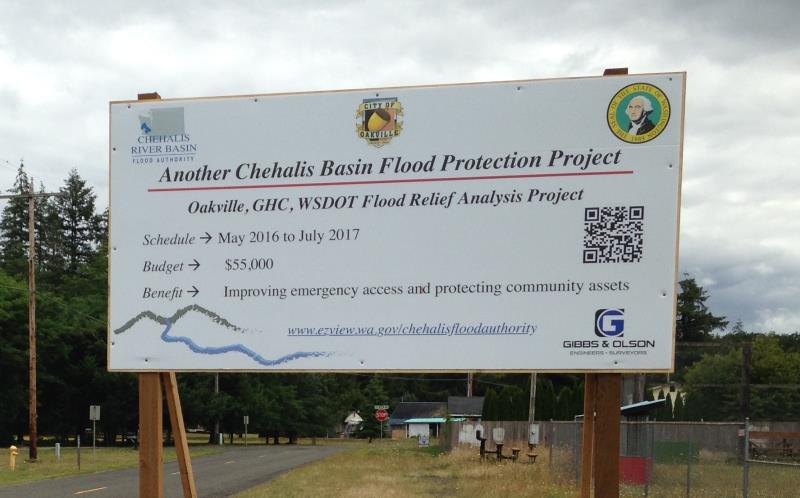 Oakville, WSDOT, GHC Flood Study