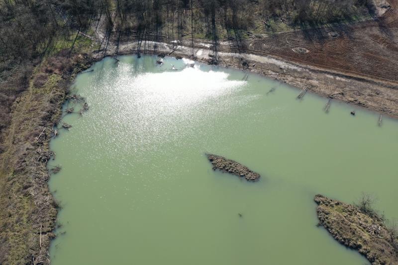 Click on right facing triangle above to advance through 2/27/2020 WDFW Lower Satsop drone flight picture library.