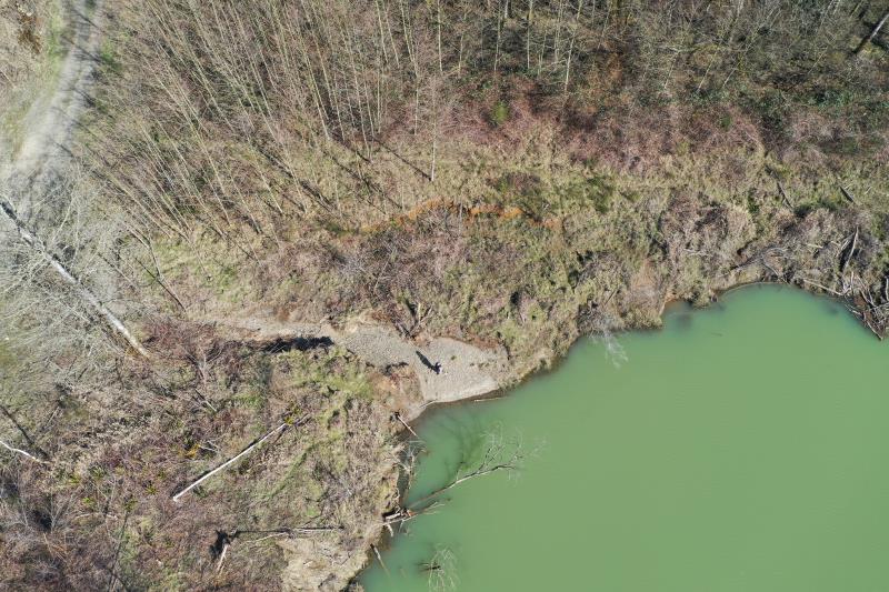 Click on right facing triangle above to advance through 2/27/2020 WDFW Lower Satsop drone flight picture library.