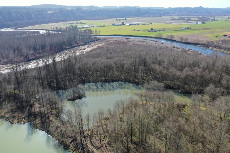 Click on right facing triangle above to advance through 2/27/2020 WDFW Lower Satsop drone flight picture library.