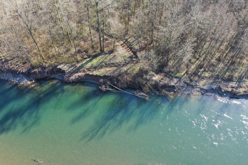 Click on right facing triangle above to advance through 2/27/2020 WDFW Lower Satsop drone flight picture library.