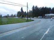 Lewis River Road looking south from the intersection