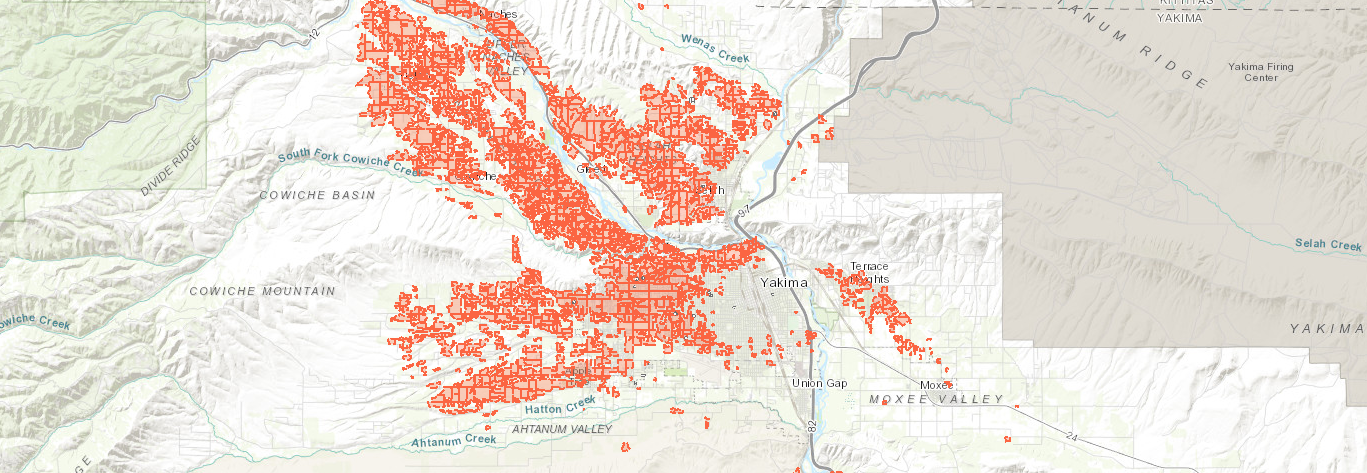 Ecology Former Orchard location map